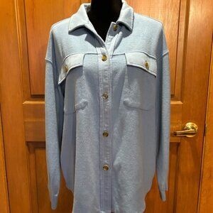 Time and Tru Shaket Blue 8/10